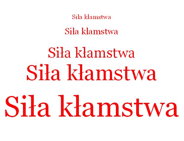 Sila klamstwa