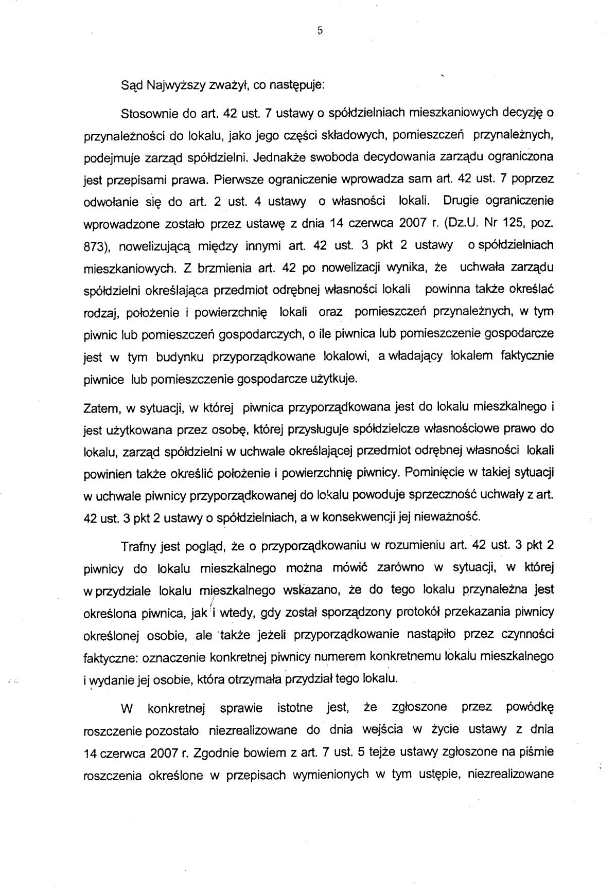 Uchwała IIICZP14/09